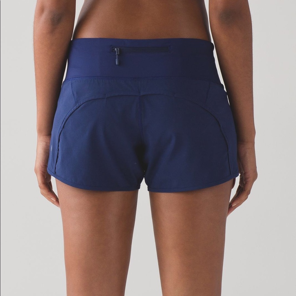 LULU LEMON Blue Shorts
